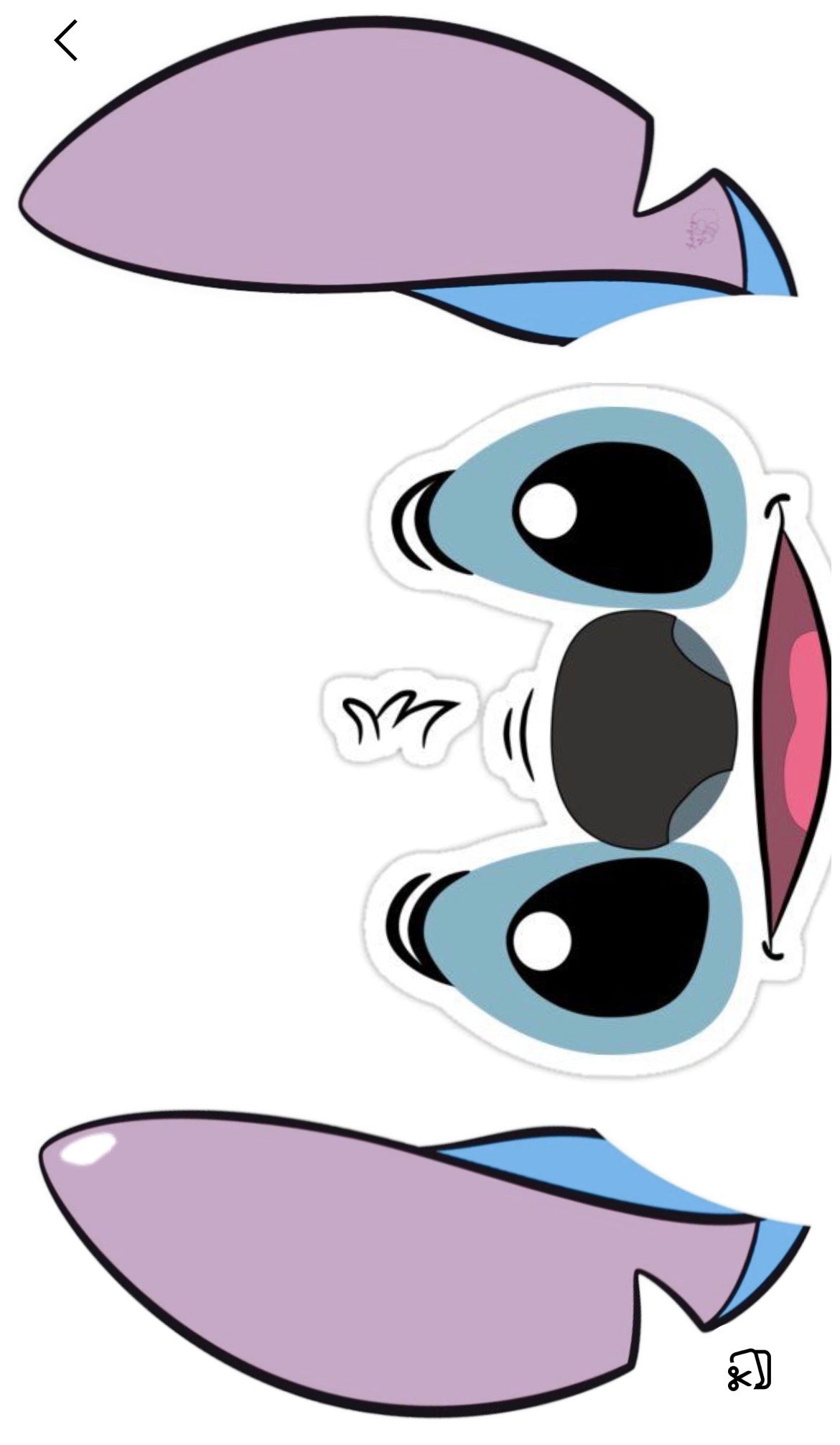 Pack of 5 stitch edible