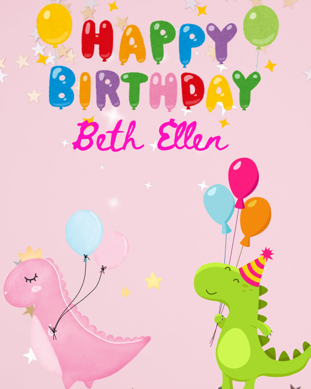 Custom Birthday COTTON Candy Tubs