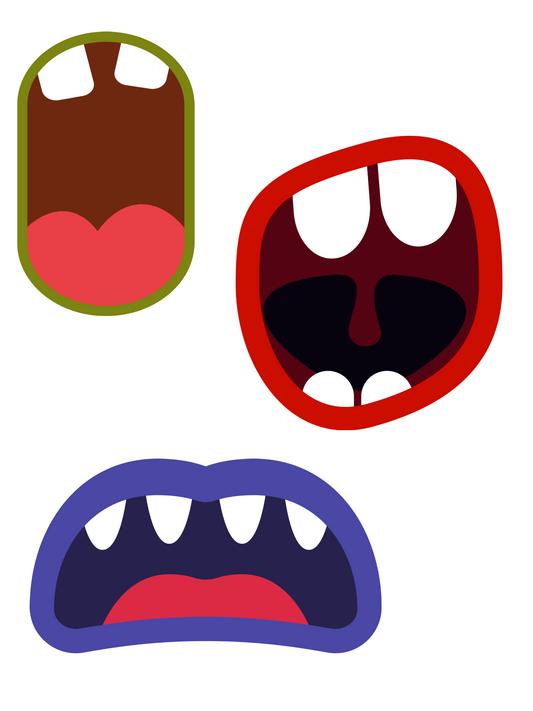 Edible Monster Mouths