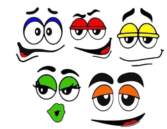 Edible M&M images (2 pages worth of/ 5 characters)