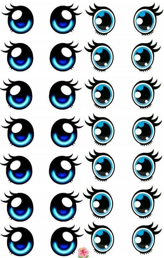 Edible eyes (14) 2 sheets