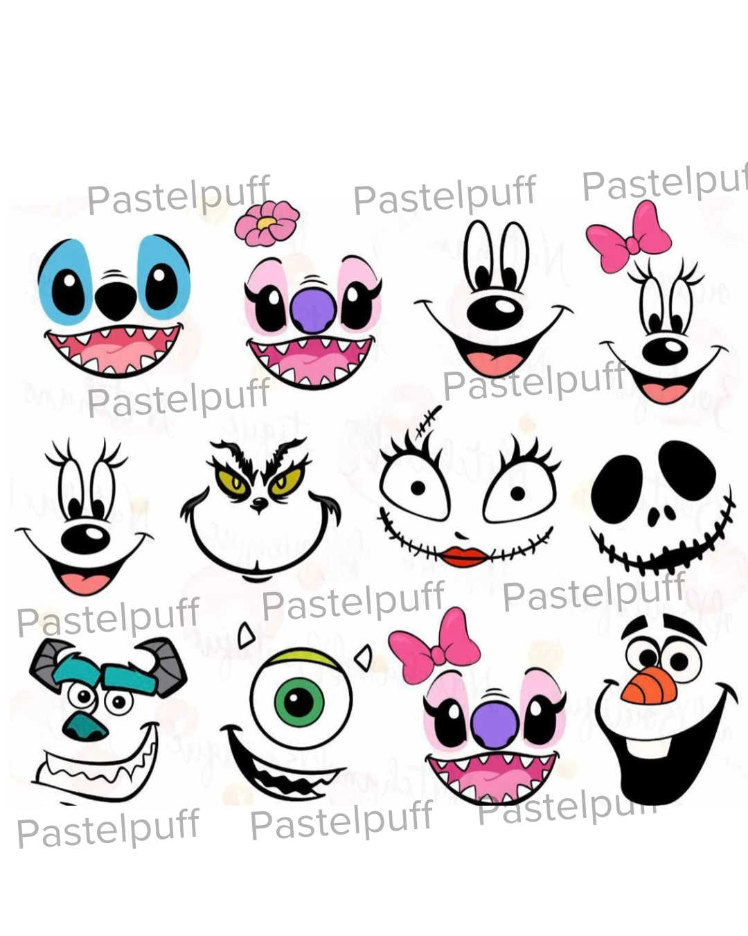Digital Download 7 characters SVG